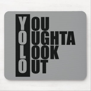 YOLO Vertical Box Mouse Mat