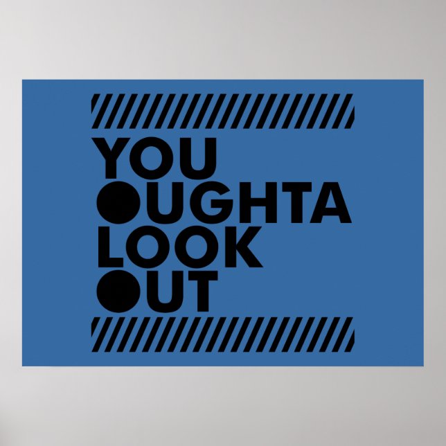 YOLO w/ Caution Poster (Front)