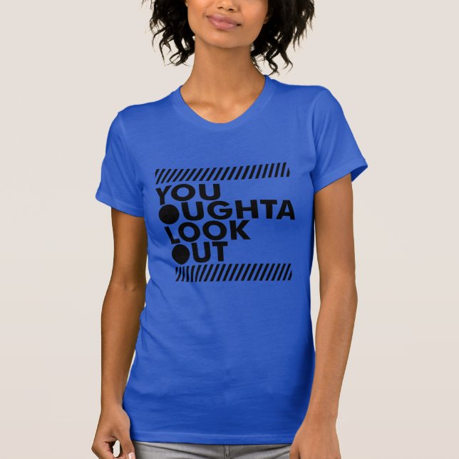YOLO w/ Caution T-Shirt (Front)