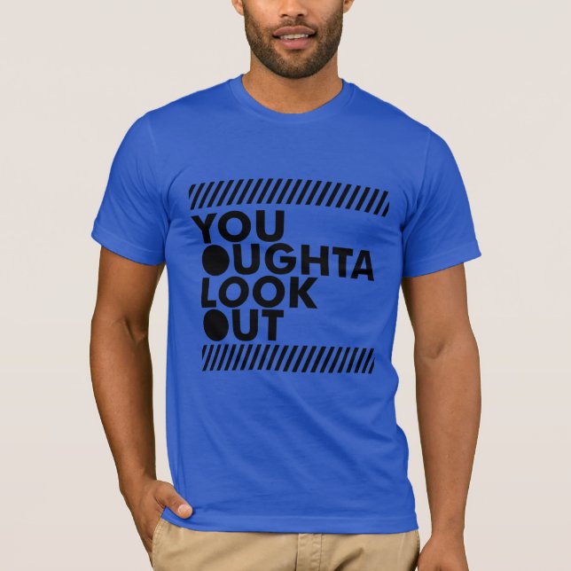 YOLO w/ Caution T-Shirt (Front)