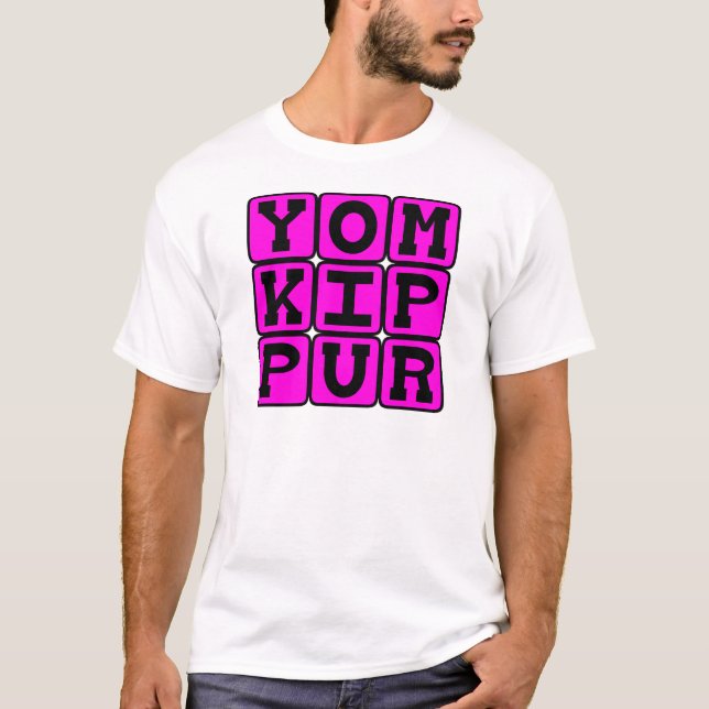Yom Kippur, Day of Atonement T-Shirt (Front)