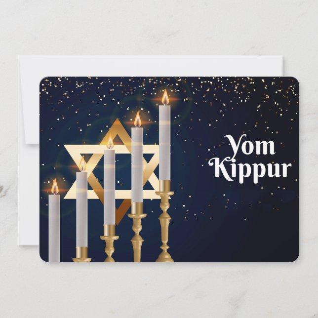 Yom Kippur Holiday Card (Front)