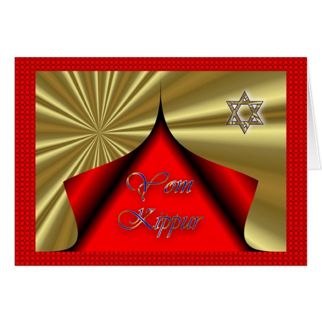 Yom Kippur Jewish Holiday Fasting Judaism Holy Day (Front Horizontal)