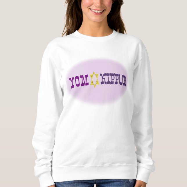 Yom Kippur & Star - Sweatshirt (Front)