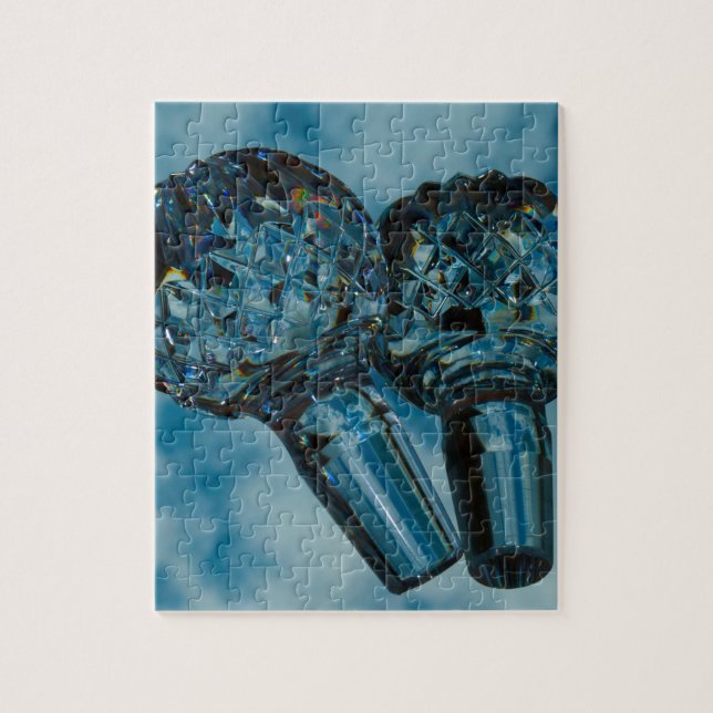 Yonder to the Crystal Blue Skies Jigsaw Puzzle (Vertical)