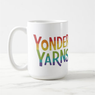 Yonder yarns coffee mug