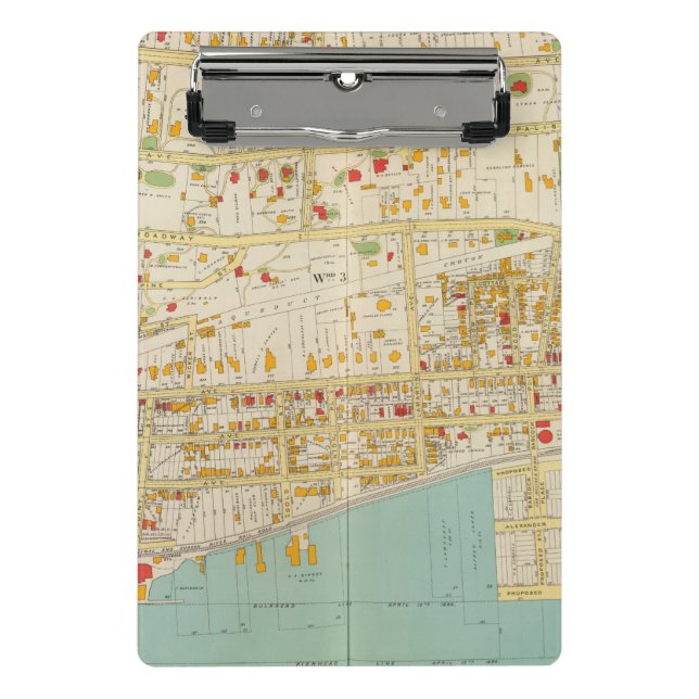 Yonkers Atlas Mini Clipboard (Front)