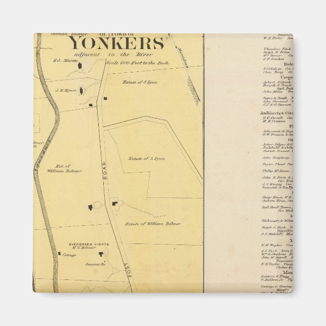 Yonkers N pt Magnet (Front)