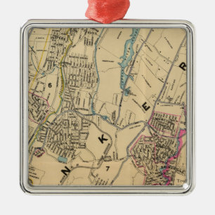 Yonkers, New York 11 Metal Tree Decoration