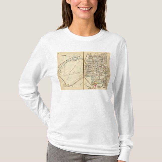 Yonkers, New York 13 T-Shirt (Front)
