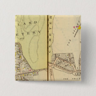 Yonkers, New York 20 15 Cm Square Badge