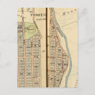 Yonkers, New York 4 Postcard
