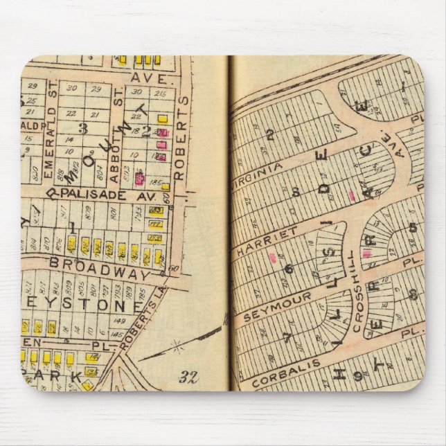 Yonkers, New York 8 Mouse Mat (Front)