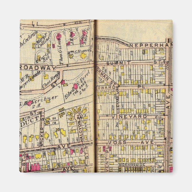 Yonkers, New York 9 Magnet (Front)