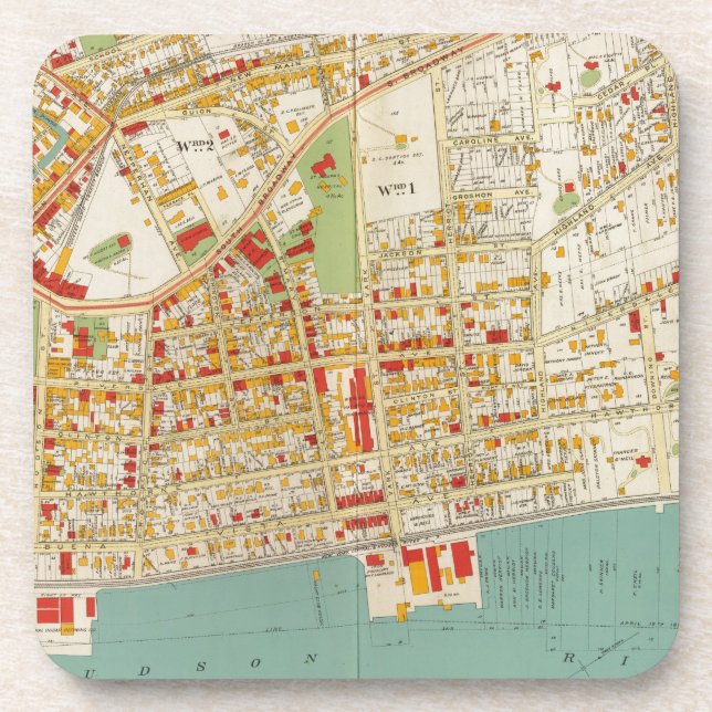 Yonkers New York Coaster (Front)