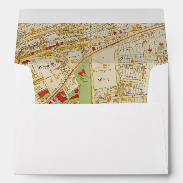 Yonkers New York Envelope (Back (Bottom))