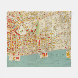 Yonkers New York Fleece Blanket