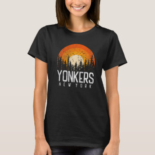 Yonkers New York NY Retro Vintage 70s 80s 90s T-Shirt