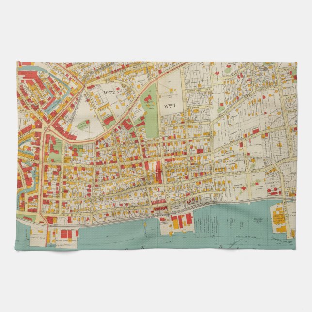Yonkers New York Tea Towel (Horizontal)