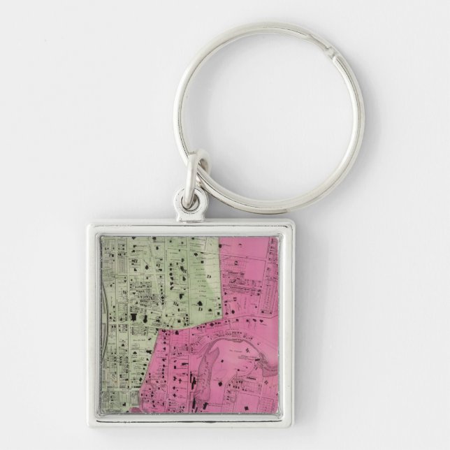 Yonkers, NY Atlas Key Ring (Front)