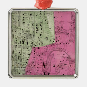 Yonkers, NY Atlas Metal Tree Decoration