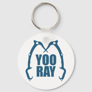 Yoo Ray (Ouray) Ice Climbing Key Ring