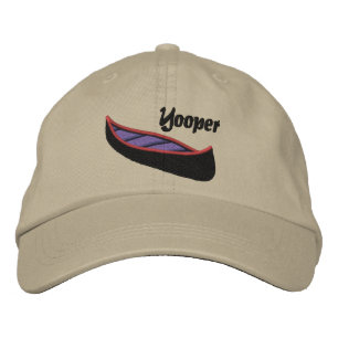 Yoopers Love Canoes Embroidered Hat