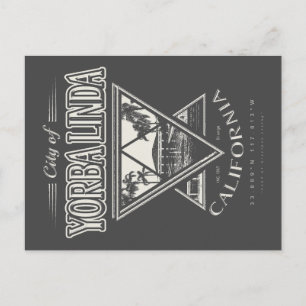 YORBA LINDA - ORANGE CALIFORNIA POSTCARD