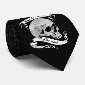 Yorick's Skull Tie