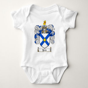 York Coat of Arms / York Family Crest Baby Bodysuit