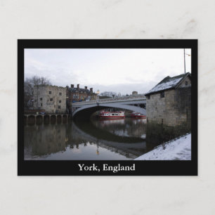 York, England Postcard