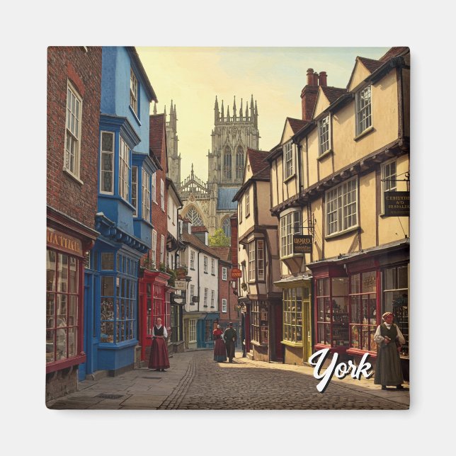 York England Travel Magnet (Front)