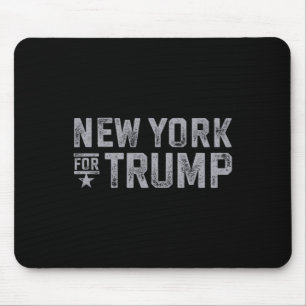 York For Trump 2024 New Yorkers Love Heart Trump Mouse Mat