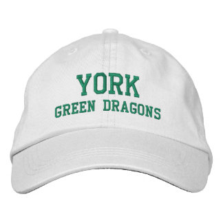 York Green Dragons Cotton Embroidered Hat