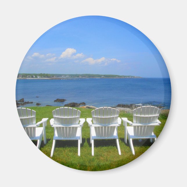 York Harbour View Magnet (Front)