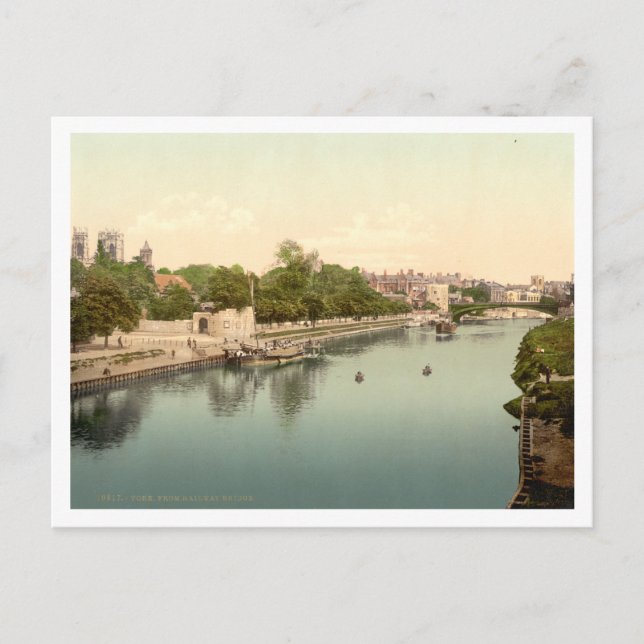 York II, Yorkshire, England Postcard (Front)