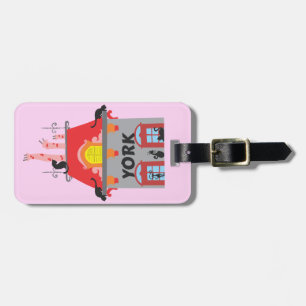 York Luggage Tag