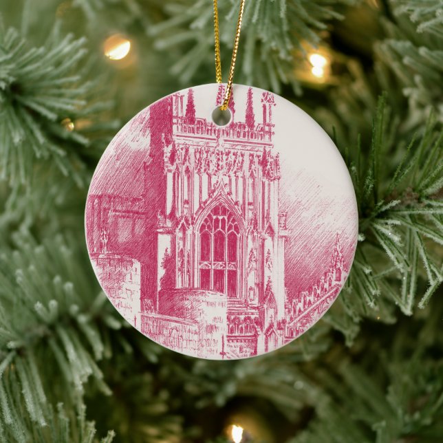 York Minster - Ceramic Ornament (Tree)