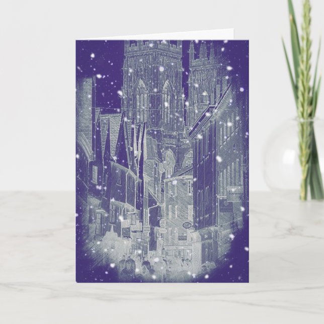 York Minster Christmas Card (Front)