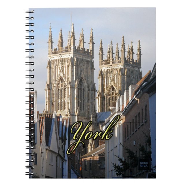 York Minster England Notebook (Front)