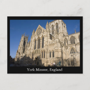 York Minster, England Postcard