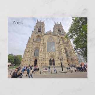 York Minster Postcard