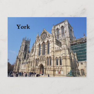 York Minster Postcard