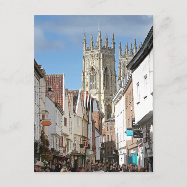 York Minster Postcard (Front)