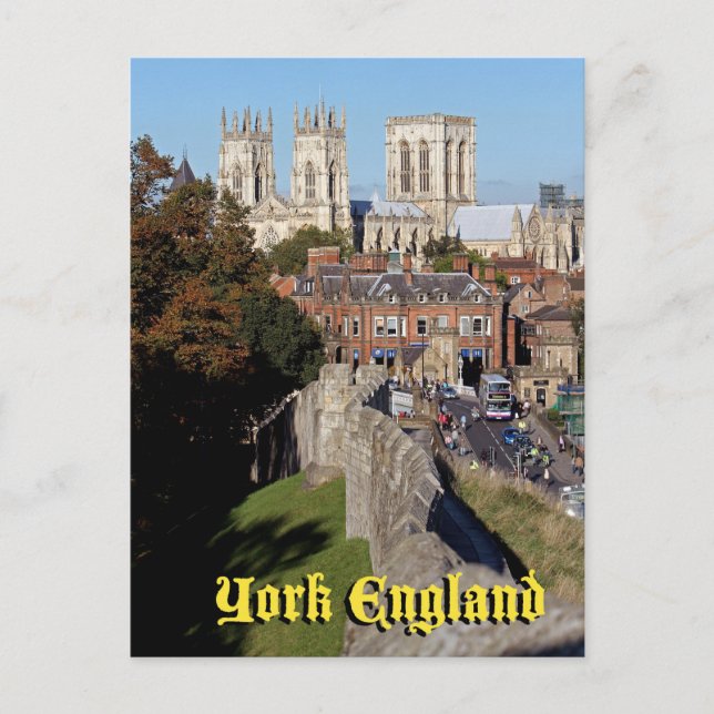 York Minster Postcard (Front)