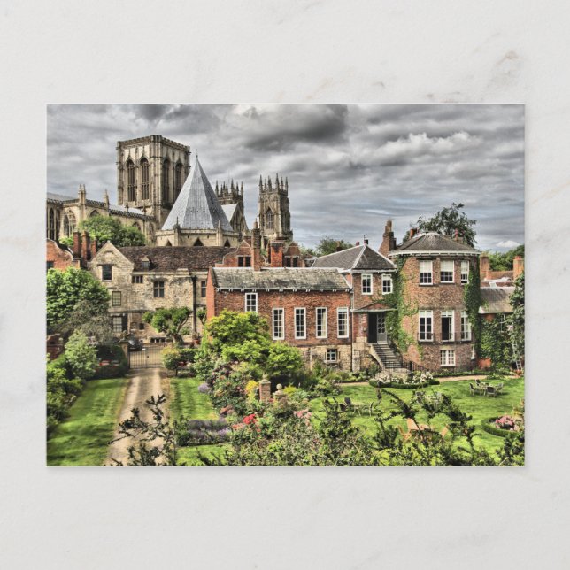York Minster, UK Postcard (Front)
