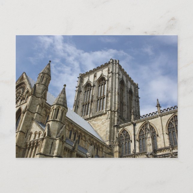 York Minster, Yorkshire, England Post Card (Front)