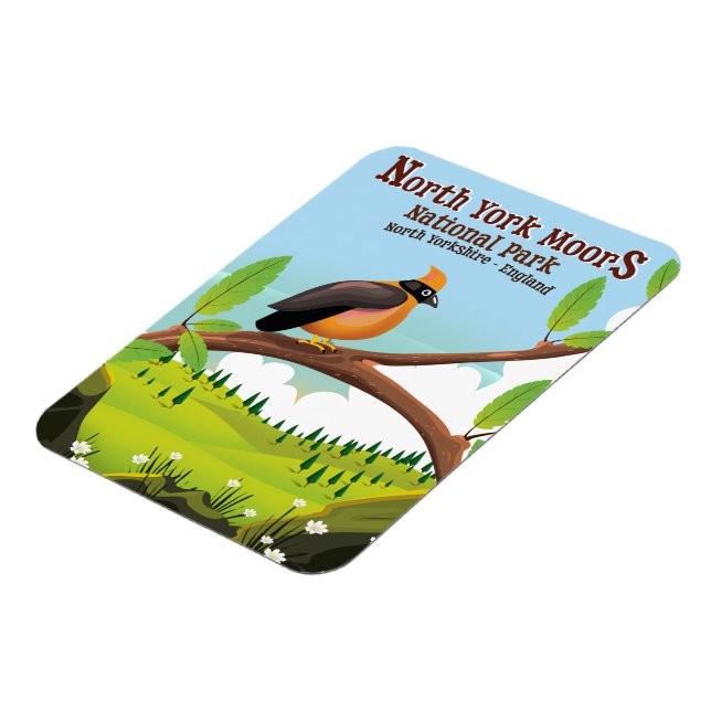 York Moors National Park Magnet (Left Side)
