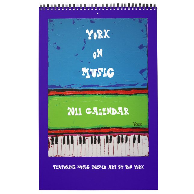 York on Music, 2011 calendar (Cover)