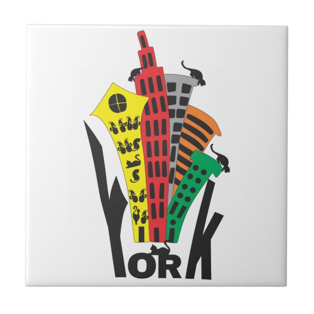 York one tile (Front)